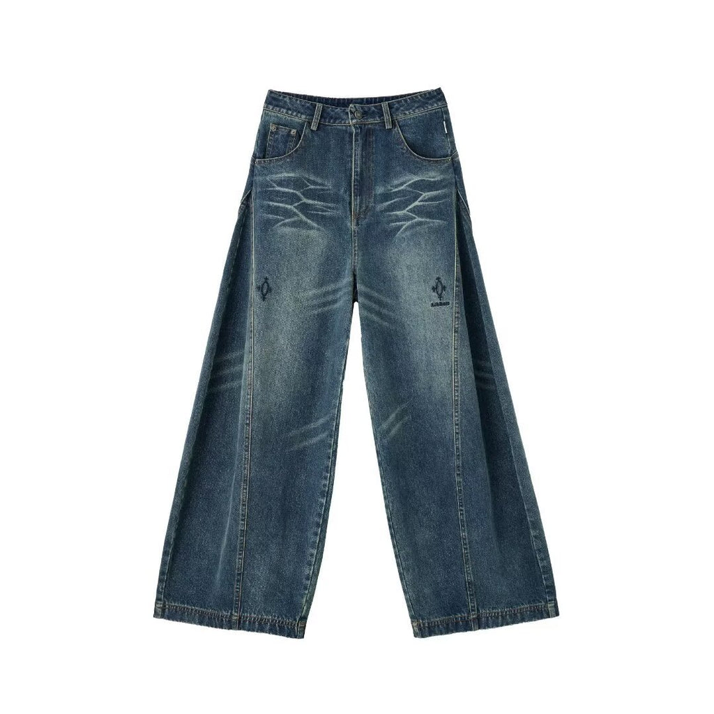 Loose Wide-leg Floor-dragging Culottes For Women